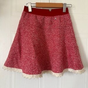 Mimisol tweed mini skirt